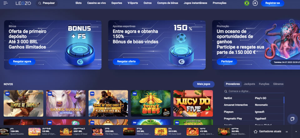 Com isso, a empresa garante que tais jogos estão livres de fraudes e seguem as regras tradicionais dos cassinos. O catálogo é composto por jogos de 40 fornecedores diferentes, todos com boa reputação no setor.